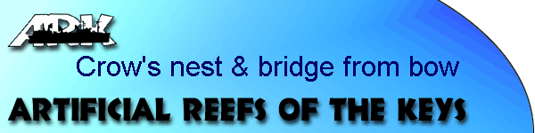 Crow's nest & bridge from bow