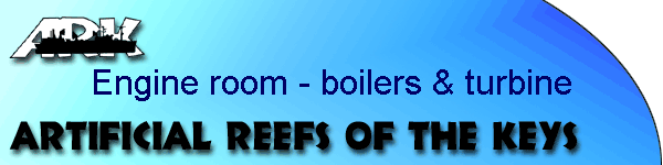 Engine room - boilers & turbine